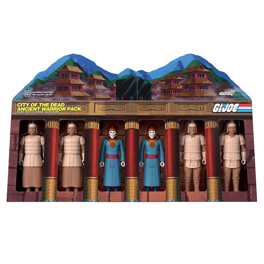 Amazon.com: Super7 G.I. Joe City of The Dead Ancient Warrior